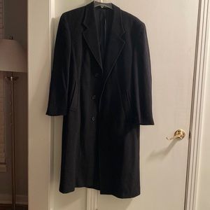 Men’s Cashmere blend full length coat